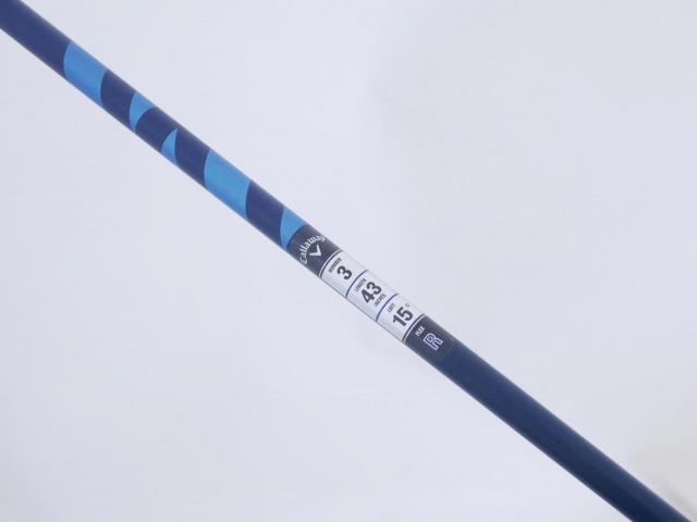 Fairway Wood : callaway : หัวไม้ 3 Callaway Paradym X (รุ่นปี 2023 Japan Spec.) Loft 15 (ปรับได้) ก้าน Fujikura Ventus TR 5 Flex R