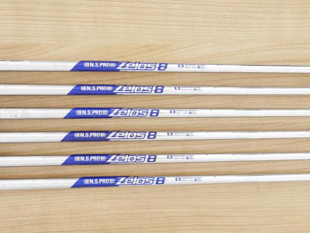 Iron set : Tsuruya : ชุดเหล็ก Tsuruya AXEL DI-X (ออกปี 2021 หน้าเด้ง ตีไกลมากๆ) มีเหล็ก 6-Pw,As (6 ชิ้น) ก้านเหล็ก NS Pro ZELOS 8 Flex S