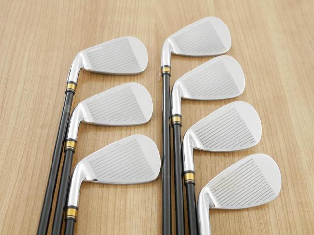 Iron set : Yonex : ชุดเหล็ก Yonex Royal E-Zone (รุ่นท๊อปสุด ก้านดีมาก หน้าเด้ง ตีไกลสุดๆ) มีเหล็ก 6-Pw,Aw,Sw (7 ชิ้น) ก้านกราไฟต์ NANOPREME Flex R