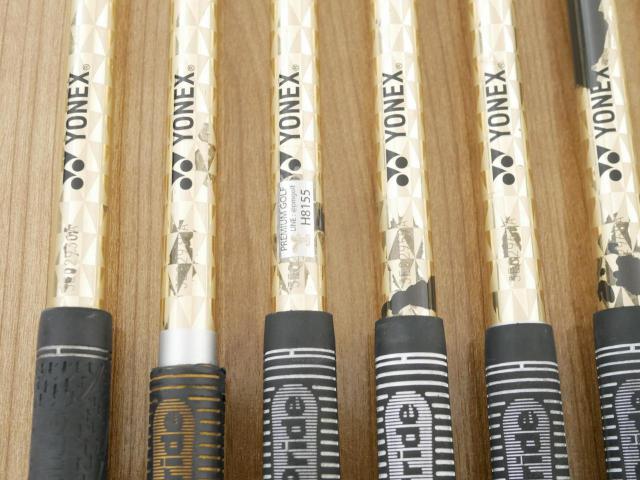 Iron set : Yonex : ชุดเหล็ก Yonex Royal E-Zone (รุ่นท๊อปสุด ก้านดีมาก หน้าเด้ง ตีไกลสุดๆ) มีเหล็ก 6-Pw,Aw,Sw (7 ชิ้น) ก้านกราไฟต์ NANOPREME Flex R