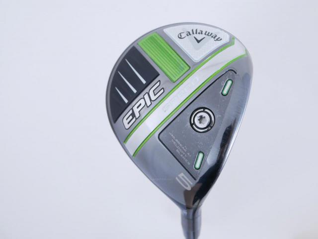 Fairway Wood : callaway : หัวไม้ 5 Callaway EPIC Speed (รุ่นปี 2021) Loft 18 ก้าน Mitsubishi Diamana 50 Flex S