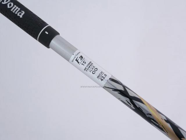 Fairway Wood : Other Brand : หัวไม้ 3 Ryoma F Titanium Special Tunning (รุ่นล่าสุด ออกปี 2019 หน้าเด้งเกินกฏ ไกลมากๆ) Loft 15 ก้าน Ryoma Beyond Power Flex ∞