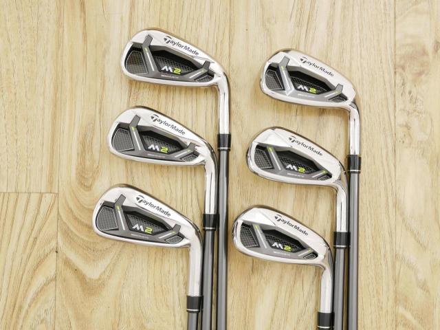 Iron set : Taylormade : ชุดเหล็ก Taylormade M2 2017 มีเหล็ก 5-Pw (6 ชิ้น) ก้านกราไฟต์ 65 Flex R