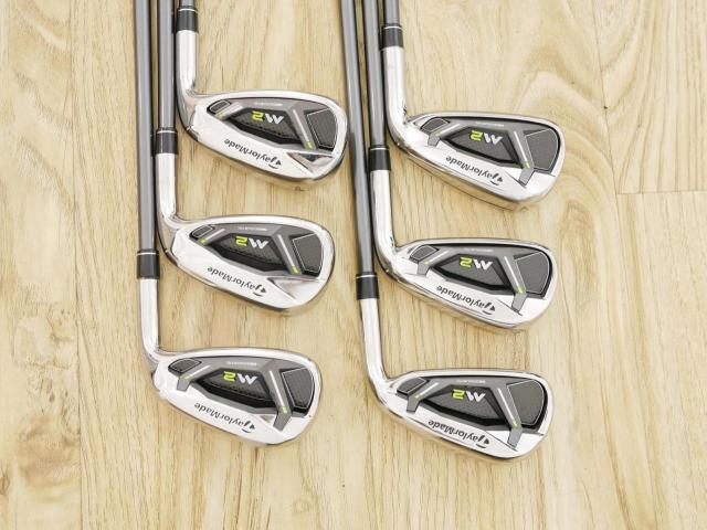 Iron set : Taylormade : ชุดเหล็ก Taylormade M2 2017 มีเหล็ก 5-Pw (6 ชิ้น) ก้านกราไฟต์ 65 Flex R