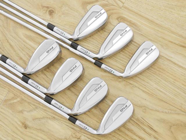 Iron set : Ping : ชุดเหล็ก Ping G700 (ปี 2019 Japan Spec. ใบใหญ่ ง่ายที่สุด ไกลที่สุดของ Ping) มีเหล็ก 5-Pw,Aw (7 ชิ้น) ก้านเหล็ก Dynamic Gold 95 S200
