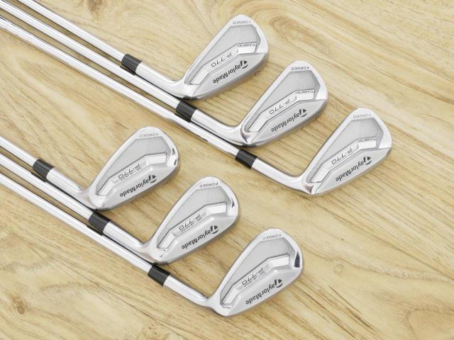 Iron set : Taylormade : ชุดเหล็ก Taylormade P770 Forged (ปี 2018 นุ่ม แน่น) มีเหล็ก 5-Pw (6 ชิ้น) ก้านเหล็ก AMT Black S300