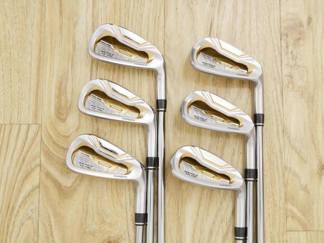 Iron set : Honma : ชุดเหล็ก Honma Beres IS-06 Forged (ปี 2019) มีเหล็ก 6-11 (6 ชิ้น เทียบเท่า 5-Pw) ก้านกราไฟต์ Mitsubishi Grand Bassara GB i40 Flex S