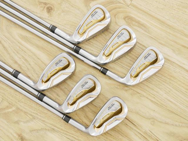 Iron set : Honma : ชุดเหล็ก Honma Beres IS-06 Forged (ปี 2019) มีเหล็ก 6-11 (6 ชิ้น เทียบเท่า 5-Pw) ก้านกราไฟต์ Mitsubishi Grand Bassara GB i40 Flex S