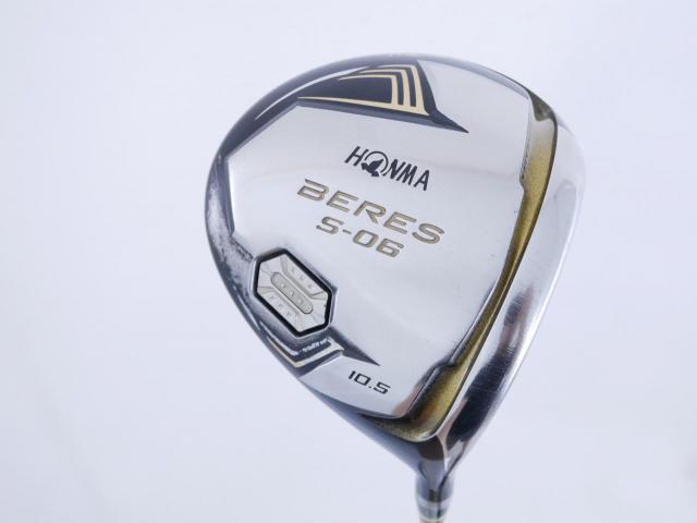 Driver : Honma : **ก้าน 3 ดาว** ไดรเวอร์ Honma Beres S-06 (ปี 2019) Loft 10.5 ก้าน ARMRQ X (47) Flex R (3 ดาว)