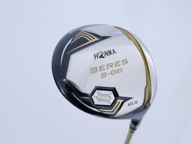 Driver : Honma : ไดรเวอร์ Honma Beres S-06 (รุ่นปี 2019) Loft 10.5 ก้าน ARMRQ X (47) Flex R (2 ดาว)