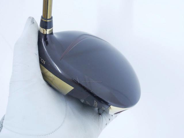 Driver : Tsuruya : Tsuruya AXEL Gold Premium II (รุ่นปี 2017 ตัวท๊อป หน้าเด้งสุดๆ COR 0.86 ของใหม่ 4 หมื่น) Loft 10.5 Flex R