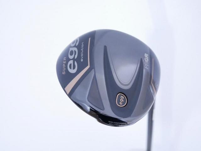 Fairway Wood : PRGR : หัวไม้ 5 PRGR Super EGG Evolution (รุ่นล่าสุด ออกปี 2024 หน้าเด้งเกินกฏ ตีไกลมาก) Loft 19 Flex R (M-37)