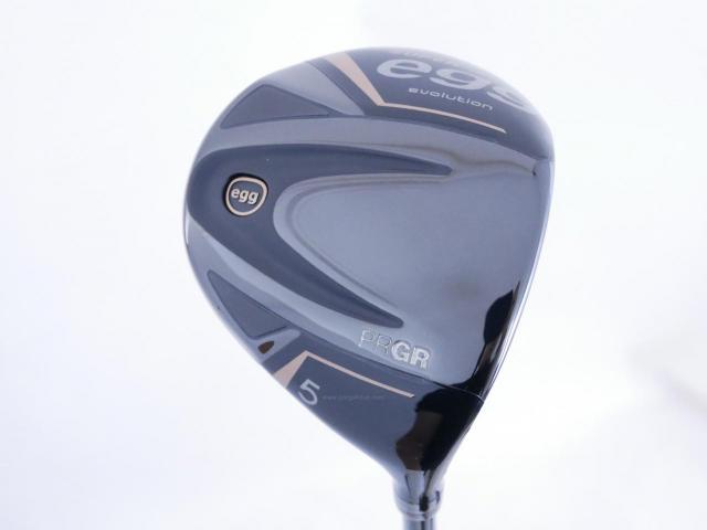 Fairway Wood : PRGR : หัวไม้ 5 PRGR Super EGG Evolution (รุ่นล่าสุด ออกปี 2024 หน้าเด้งเกินกฏ ตีไกลมาก) Loft 19 Flex R (M-37)