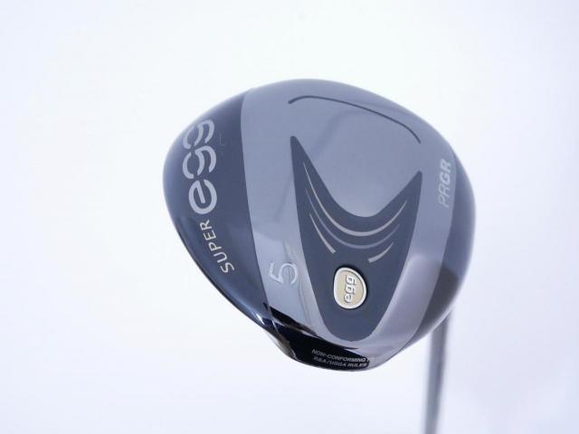 Fairway Wood : PRGR : หัวไม้ 5 PRGR Super Egg (รุ่นปี 2023 หน้าเด้งเกินกฏ COR 0.84 หายากมาก) Loft 19 ก้าน M-37 Flex R