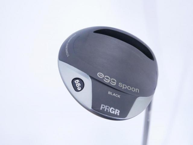 Fairway Wood : PRGR : หัวไม้ 3 PRGR Egg Spoon BLACK (ปี 2022) Loft 15 ก้าน Tour AD UB-6 Flex S