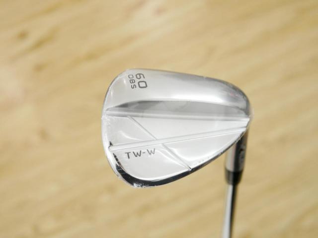 Wedge : Honma : **ของใหม่ ยังไม่แกะพลาสติก** Wedge Honma Tour World TW-W CNC Milled (รุ่นล่าสุด ออกปี 2024) Loft 60 ก้านเหล็ก NS Pro 950 NEO Flex R