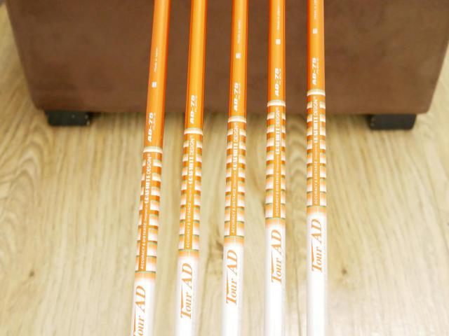 Iron set : Epon : ชุดเหล็ก EPON AF-706S Forged (รุ่นปี 2023 ใบใหญ่ ตีง่าย ไกล) มีเหล็ก 7-Pw,Tw (5 ชิ้น) ก้านกราไฟต์ Tour AD 75 Flex S