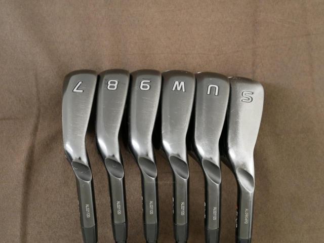 Iron set : Ping : ชุดเหล็ก Ping G710 (ปี 2021 Japan Spec. ใบใหญ่ ง่ายที่สุด ไกลที่สุดของ Ping) มีเหล็ก 7-Pw,Aw,Sw (6 ชิ้น) ก้านกราไฟต์ Ping ALTA Distanza 40 Flex R