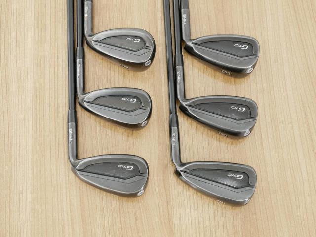 Iron set : Ping : ชุดเหล็ก Ping G710 (ปี 2021 Japan Spec. ใบใหญ่ ง่ายที่สุด ไกลที่สุดของ Ping) มีเหล็ก 7-Pw,Aw,Sw (6 ชิ้น) ก้านกราไฟต์ Ping ALTA Distanza 40 Flex R