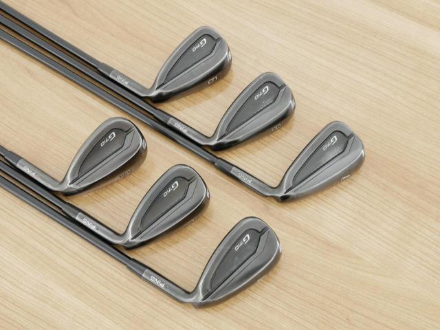 Iron set : Ping : ชุดเหล็ก Ping G710 (ปี 2021 Japan Spec. ใบใหญ่ ง่ายที่สุด ไกลที่สุดของ Ping) มีเหล็ก 7-Pw,Aw,Sw (6 ชิ้น) ก้านกราไฟต์ Ping ALTA Distanza 40 Flex R