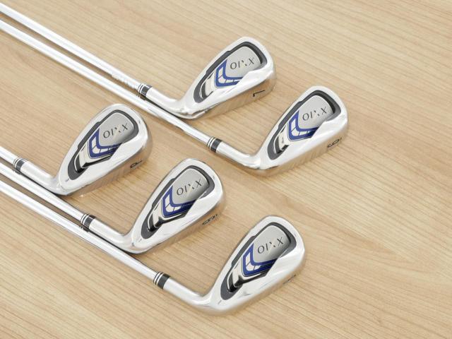 Iron set : XXIO : ชุดเหล็ก XXIO 9 (ตีง่ายมากๆ ปี 2017) มีเหล็ก 6-Pw (5 ชิ้น) ก้านเหล็ก NS Pro 890 DST Flex R