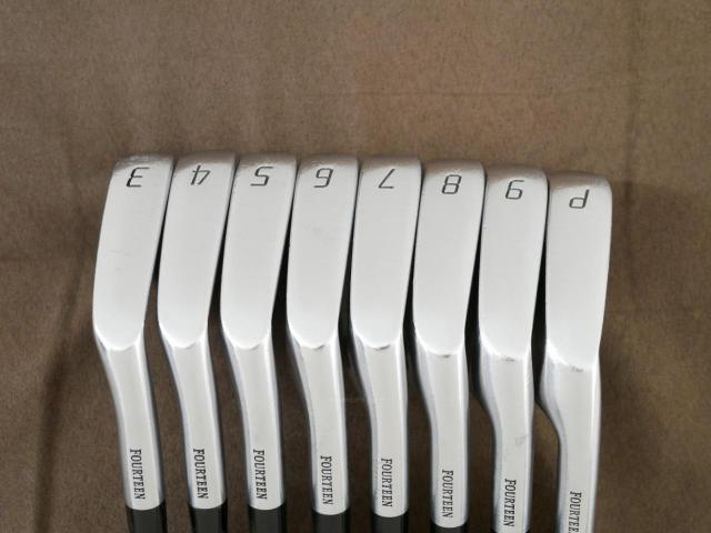 Iron set : Fourteen : ชุดเหล็ก Fourteen FH900 Forged (ปี 2019 นุ่มมากๆ) มีเหล็ก 3-Pw (8 ชิ้น) ก้านเหล็ก NS Pro MODUS 125 Flex X