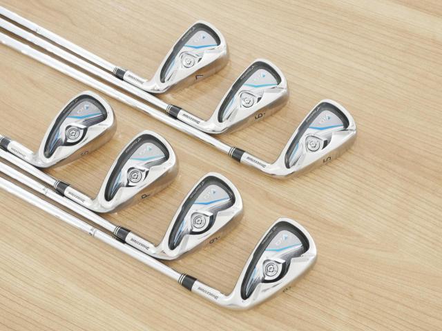Iron set : Tourstage : ชุดเหล็ก Tourstage VIQ มีเหล็ก 5-Pw,Sw (7 ชิ้น) ก้านเหล็ก Flex S