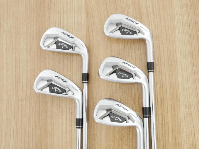 Iron set : Callaway : ชุดเหล็ก Callaway APEX Forged (รุ่นปี 2022) มีเหล็ก 6-Pw (5 ชิ้น) ก้านเหล็ก NS Pro ZELOS 8 Flex S