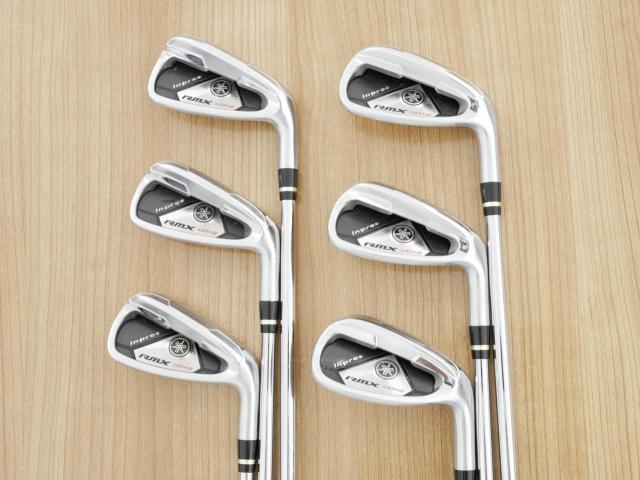 Iron set : Yamaha : ชุดเหล็ก Yamaha Inpres RMX UD+2 (ปี 2017 ตีไกลที่สุด ไกลกว่าเหล็กทั่วไป 2 เบอร์) มีเหล็ก 6-Pw,Aw (6 ชิ้น) ก้านเหล็ก NS Pro 950 Flex S