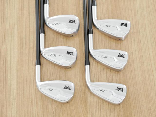 Iron set : PXG : ชุดเหล็ก PXG 0211 DUAL COR (ออกปี 2021 หน้าเด้ง ตีไกลมากๆ) มีเหล็ก 5-Pw (6 ชิ้น) ก้านกราไฟต์ Mitsubishi MMT 60 Flex R