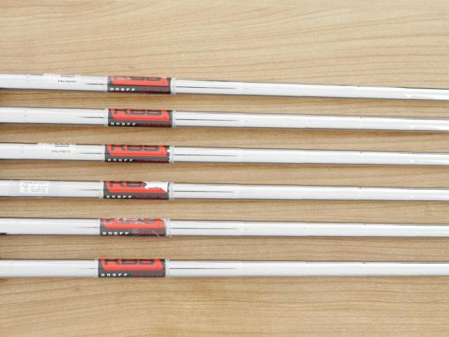 Iron set : Daiwa : ชุดเหล็ก Daiwa OnOff AKA (ออกปี 2022 ตีง่าย ไกล หน้าเด้ง บางเพียง 1.9 มิล) มีเหล็ก 5-Pw (6 ชิ้น) ก้านเหล็ก KBS Tour Lite 100 Flex S