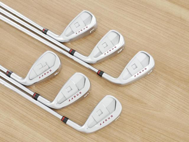 Iron set : Daiwa : ชุดเหล็ก Daiwa OnOff AKA (ออกปี 2022 ตีง่าย ไกล หน้าเด้ง บางเพียง 1.9 มิล) มีเหล็ก 5-Pw (6 ชิ้น) ก้านเหล็ก KBS Tour Lite 100 Flex S