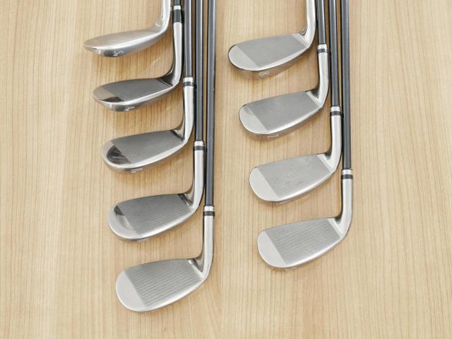 Iron set : Maruman : ชุดเหล็ก Maruman Majesty Royal Black (รุ่นท๊อปสุด ตีง่าย เด้ง ไกลมากๆ) มีเหล็ก 5-10,Pw,Aw,Sw (9 ชิ้น ระยะเทียบเท่า 4-Pw,Aw,Sw) ก้านกราไฟต์ Flex SR