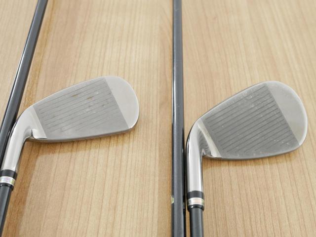 Iron set : Maruman : ชุดเหล็ก Maruman Majesty Royal Black (รุ่นท๊อปสุด ตีง่าย เด้ง ไกลมากๆ) มีเหล็ก 5-10,Pw,Aw,Sw (9 ชิ้น ระยะเทียบเท่า 4-Pw,Aw,Sw) ก้านกราไฟต์ Flex SR