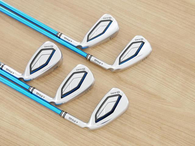 Iron set : Ping : ชุดเหล็ก Ping G440 (รุ่นล่าสุด ออกปี 2025 Japan Spec. ใบใหญ่ ง่าย ไกล) มีเหล็ก 6-W (5 ชิ้น) ก้านกราไฟต์ Ping ALTA J CB Flex SR