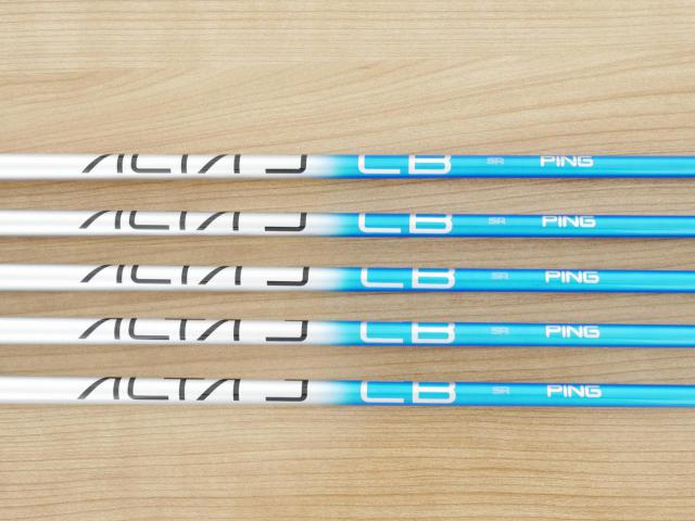 Iron set : Ping : ชุดเหล็ก Ping G440 (รุ่นล่าสุด ออกปี 2025 Japan Spec. ใบใหญ่ ง่าย ไกล) มีเหล็ก 6-W (5 ชิ้น) ก้านกราไฟต์ Ping ALTA J CB Flex SR