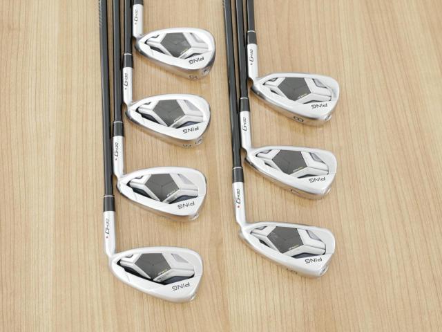 Iron set : Ping : ชุดเหล็ก Ping G430 (ออกปี 2023 Japan Spec. ใบใหญ่ ง่าย ไกล) มีเหล็ก 6-W,45,50 (7 ชิ้น) ก้านกราไฟต์ Ping ALTA J CB Flex R