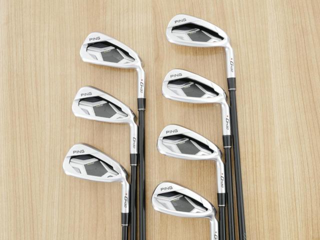Iron set : Ping : ชุดเหล็ก Ping G430 (ออกปี 2023 Japan Spec. ใบใหญ่ ง่าย ไกล) มีเหล็ก 6-W,45,50 (7 ชิ้น) ก้านกราไฟต์ Ping ALTA J CB Flex R