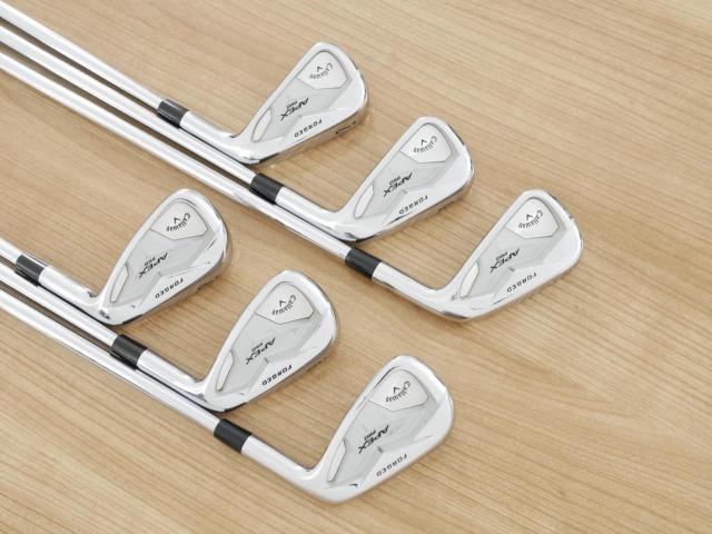 Iron set : Callaway : ชุดเหล็ก Callaway APEX Pro Forged (ออกปี 2019) มีเหล็ก 5-Pw (6 ชิ้น) ก้านเหล็ก NS Pro Modus 120 Flex S