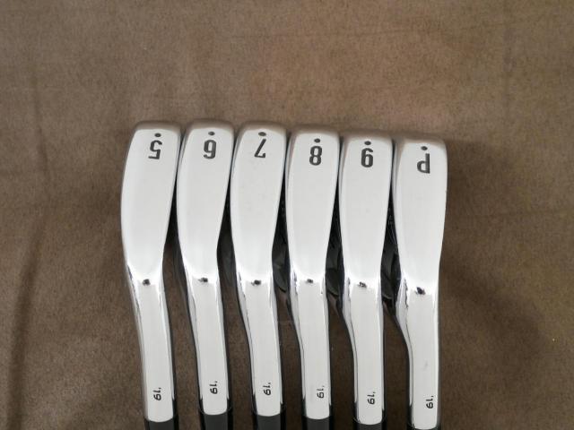 Iron set : Callaway : ชุดเหล็ก Callaway APEX Pro Forged (ออกปี 2019) มีเหล็ก 5-Pw (6 ชิ้น) ก้านเหล็ก NS Pro Modus 120 Flex S