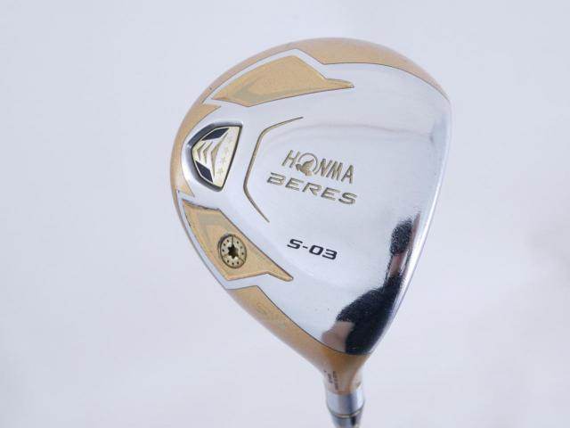 Fairway Wood : Honma : **ก้าน 4 ดาว** หัวไม้ 5 Honma Beres S-03 (ปี 2015) Loft 18 ก้าน ARMRQ 8 (49) Flex R (4 ดาว)