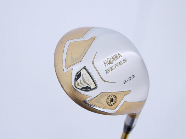 Fairway Wood : Honma : **ก้าน 4 ดาว** หัวไม้ 5 Honma Beres S-03 (ปี 2015) Loft 18 ก้าน ARMRQ 8 (49) Flex R (4 ดาว)