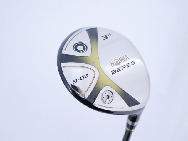 Fairway Wood : Honma : หัวไม้ 3 Honma Beres S-02 Loft 15 ก้าน ARMRQ 6 (49) Flex R (2 ดาว)