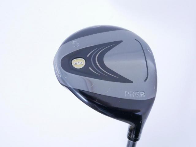 Fairway Wood : PRGR : หัวไม้ 5 PRGR Super Egg (รุ่นปี 2023 หน้าเด้งเกินกฏ COR 0.84 หายากมาก) Loft 19 ก้าน M-37 Flex R