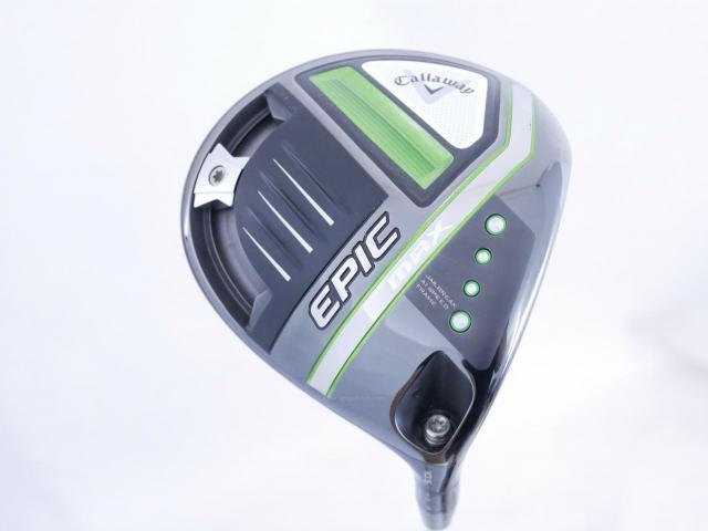 Driver : Callaway : ไดรเวอร์ Callaway EPIC MAX (รุ่นปี 2021) Loft 10.5 ก้าน Integra Sooolong 45 Flex R