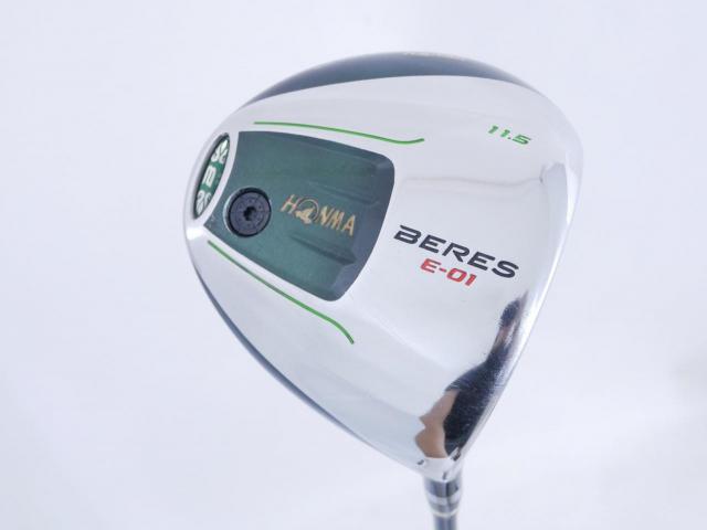 Driver : Honma : ไดรเวอร์ Honma Beres E-01 (เหมาะกับซีเนียร์) Loft 11.5 ก้าน ARMRQ 6 (45) FLex R (2 ดาว)