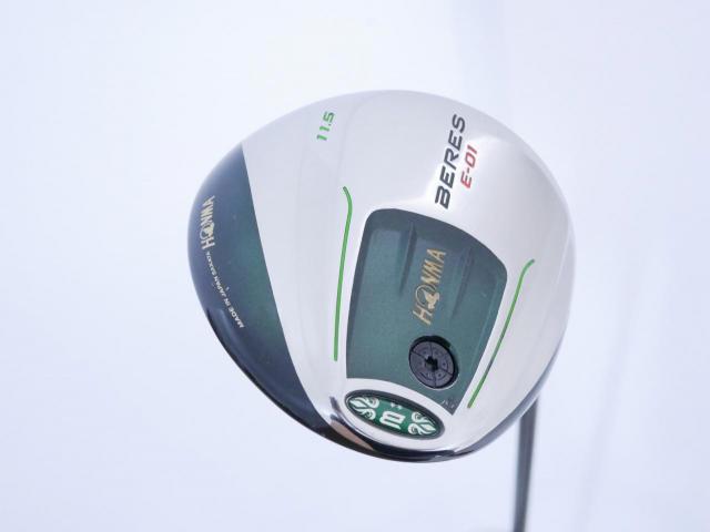 Driver : Honma : ไดรเวอร์ Honma Beres E-01 (เหมาะกับซีเนียร์) Loft 11.5 ก้าน ARMRQ 6 (45) FLex R (2 ดาว)