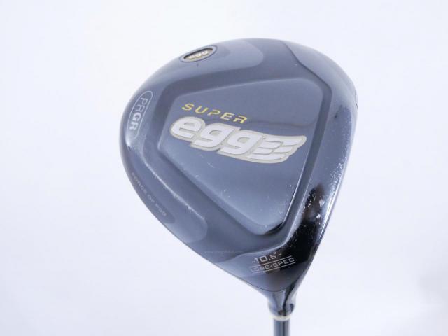 Driver : PRGR : ไดรเวอร์ PRGR Super EGG Long Spec (ปี 2017 หน้าเด้งเกินกฏ) Loft 10.5 ก้าน M-37 Flex R