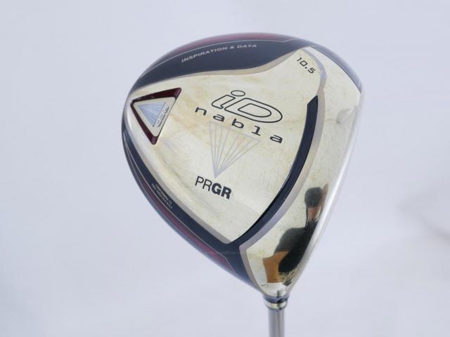 Driver : PRGR : ไดรเวอร์ PRGR ID Nabla RED (รุ่นท้อป 460cc.) Loft 10.5 ก้าน M-40 Flex SR
