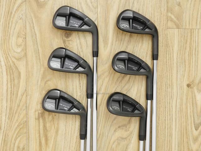 Iron set : Callaway : ชุดเหล็ก Callaway Rogue Pro CF18 (ออกปี 2018 นุ่ม มัน คม) มีเหล็ก 5-Pw (6 ชิ้น) ก้านเหล็ก NS Pro Modus 120 Flex S